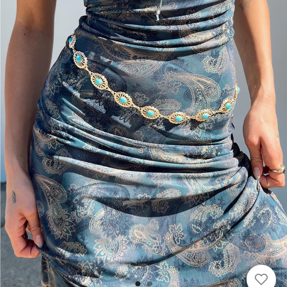 Rameka Chain Belt Gold